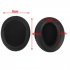 1 Pair Black Ear Cushion Pads for MDR 10RBT MDR 10RNC MDR 10R Headphone