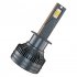 1 Pair Car LED Headlight Bulbs H1 9005 H7 H4 High Power Liquid Cooled Copper Tube Lamp 6000k White Light H4
