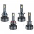 1 Pair Car LED Headlight Bulbs H1 9005 H7 H4 High Power Liquid Cooled Copper Tube Lamp 6000k White Light H4