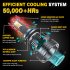 1 Pair Car LED Headlight Bulbs H1 9005 H7 H4 High Power Liquid Cooled Copper Tube Lamp 6000k White Light H1