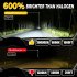 1 Pair Car LED Headlight Bulbs H1 9005 H7 H4 High Power Liquid Cooled Copper Tube Lamp 6000k White Light 9005