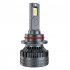 1 Pair Car LED Headlight Bulbs H1 9005 H7 H4 High Power Liquid Cooled Copper Tube Lamp 6000k White Light 9005