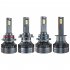1 Pair Car LED Headlight Bulbs H1 9005 H7 H4 High Power Liquid Cooled Copper Tube Lamp 6000k White Light 9006