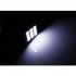 1 Pair Car Led License Plate Light Width Lamp Roof Reading Lights T10 1206 12smd Instrument Modified Light white light
