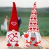 1 Pair Cloth Art Love Faceless  Doll  Ornaments Cute Valentines Day Plush Toys Holiday Shop Window Home Office Desk Decor Gifts Men   Women