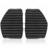 1 Pair Clutch Brake Pedal Rubber Cover For Peugeot Citroen 1007 207 208 301 C3 C4 C5 C6 C OE  450417 black