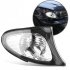 1 Pair Corner Light Lens Turn Signal Light Cover Clear Lens for BMW E46 3 Series
