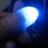 1 Pair Creative Magic Thumb Tip LED Light Magic Trick Finger Lights for Dance Party Props   Blue Green Red Light Red