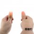 1 Pair Creative Magic Thumb Tip LED Light Magic Trick Finger Lights for Dance Party Props   Blue Green Red Light