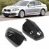 1 Pair Door Side Rearview Mirror Covers Caps Compatible For 5 Series F10 F18 520i 523i 525i 528i 530i 535i 2011 2013 Replaces 51167216369 51167216370 glossy bla