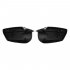 1 Pair Door Side Rearview Mirror Covers Caps Compatible For 5 Series F10 F18 520i 523i 525i 528i 530i 535i 2011 2013 Replaces 51167216369 51167216370 glossy bla