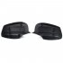 1 Pair Door Side Rearview Mirror Covers Caps Compatible For 5 Series F10 F18 520i 523i 525i 528i 530i 535i 2011 2013 Replaces 51167216369 51167216370 glossy bla