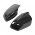 1 Pair Door Side Rearview Mirror Covers Caps Compatible For 5 Series F10 F18 520i 523i 525i 528i 530i 535i 2011 2013 Replaces 51167216369 51167216370 glossy bla