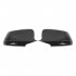 1 Pair Door Side Rearview Mirror Covers Caps Compatible For 5 Series F10 F18 520i 523i 525i 528i 530i 535i 2011 2013 Replaces 51167216369 51167216370 glossy bla