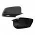1 Pair Door Side Rearview Mirror Covers Caps Compatible For 5 Series F10 F18 520i 523i 525i 528i 530i 535i 2011 2013 Replaces 51167216369 51167216370 glossy bla