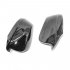 1 Pair Door Side Rearview Mirror Covers Caps Compatible For 5 Series F10 F18 520i 523i 525i 528i 530i 535i 2011 2013 Replaces 51167216369 51167216370 glossy bla
