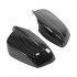 1 Pair Door Side Rearview Mirror Covers Caps Compatible For 5 Series F10 F18 520i 523i 525i 528i 530i 535i 2011 2013 Replaces 51167216369 51167216370 glossy bla