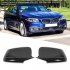 1 Pair Door Side Rearview Mirror Covers Caps Compatible For 5 Series F10 F18 520i 523i 525i 528i 530i 535i 2011 2013 Replaces 51167216369 51167216370 glossy bla