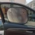 1 Pair Double sided Bubble Car Film Sun Shield Summer Sunscreen Heat Insulation Sunshade Pad Side Window Glass Aluminum Film Curtain silver