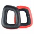 1 Pair Ear Pads Replacement Headset Ear Cups Compatible For Logitech G35 G930 G430 F450 G331 G231 G431 Earmuffs Black and red mesh Item No  3A17