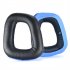 1 Pair Ear Pads Replacement Headset Ear Cups Compatible For Logitech G35 G930 G430 F450 G331 G231 G431 Earmuffs Black and red mesh Item No  3A17