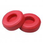 1 Pair Ear Pads Replacement Earpad Cushion for Beats By Dr.Dre PRO/DETOX Headsets red