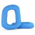 1 Pair Ear Pads Replacement Headset Ear Cups Compatible For Logitech G35 G930 G430 F450 G331 G231 G431 Earmuffs Black and blue mesh Item No  23A31