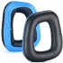 1 Pair Ear Pads Replacement Headset Ear Cups Compatible For Logitech G35 G930 G430 F450 G331 G231 G431 Earmuffs Black and blue mesh Item No  23A31