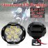 1 Pair Electric Bicycle 6leds Spotlight External Led Motorcycle Spotlight Car Auxiliary Headlight Fog Lamp 2pcs