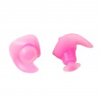 1 Pair Silicone Spiral Earplugs Pink