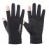 1 Pair Fishing Gloves Outdoor Fishing Protection Anti slip Half Finger Sports Fish Equipment Half finger pink One size