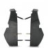 1 Pair Front Bumper Support Brackets Cover Retainer Replacement Compatible For Challenger 2015 2021 Left And Right Side 68375013AA 68375014AA black