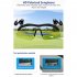 1 Pair Golf Clip on Polarized Sunglasses Reversible Sunscreen UV Protective Outdoor Leisure Sports Glasses YJ002