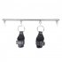 1 Pair Hand Cuffs Spreader SM Adjustable HandCuffs Bondage Set Sex Slave Adult Games Sexy Props black