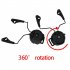 1 Pair Headset Helmet Adapter Hunting Earmuffs Support Suspension Headphones Bracket Hunting Earmuffs For Helmet Accessories black