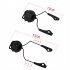 1 Pair Headset Helmet Adapter Hunting Earmuffs Support Suspension Headphones Bracket Hunting Earmuffs For Helmet Accessories black