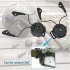 1 Pair Headset Helmet Adapter Hunting Earmuffs Support Suspension Headphones Bracket Hunting Earmuffs For Helmet Accessories black
