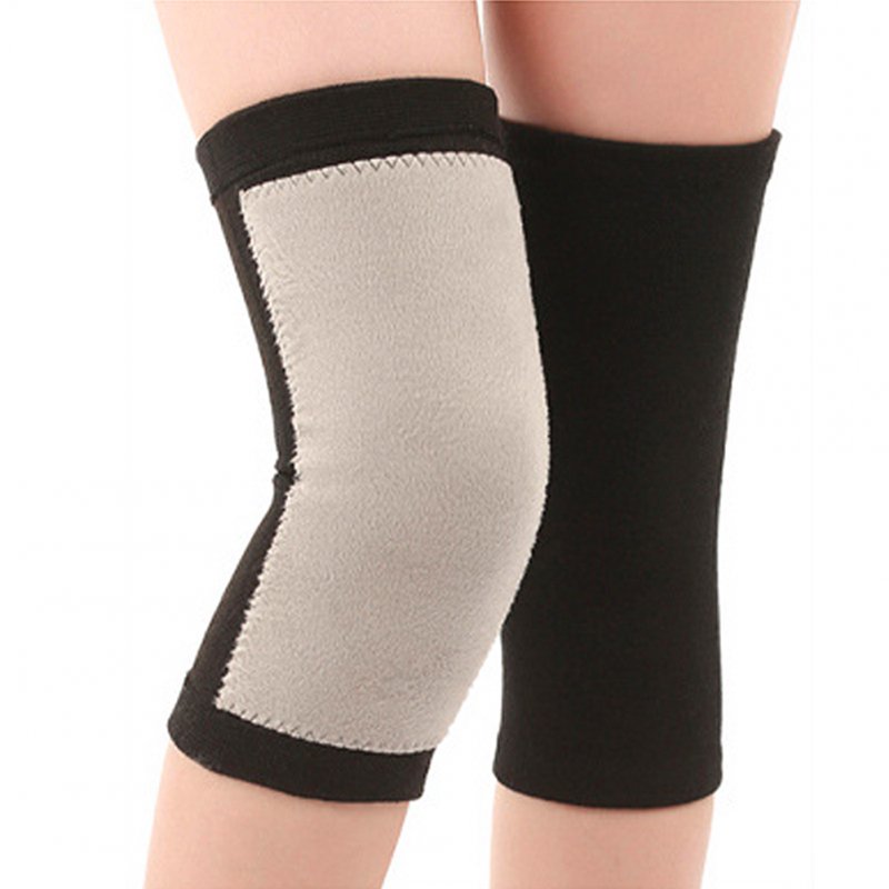1 Pair Knee Pads Thickened Warm Elastic Sport Knee Brace Knee Warmer Protector