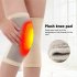 1 Pair Knee Pads Thickened Warm Elastic Sport Knee Brace Knee Warmer Protector for Fitness Running Cycling Black