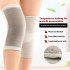 1 Pair Knee Pads Thickened Warm Elastic Sport Knee Brace Knee Warmer Protector for Fitness Running Cycling Black