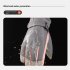 1 Pair Men Ski Gloves Windproof Waterproof Non slip Wear resistant Thickening Winter Warm Gloves Large Black Grey
