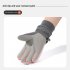 1 Pair Men Ski Gloves Windproof Waterproof Non slip Wear resistant Thickening Winter Warm Gloves Large Black Grey