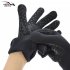 1 Pair Men Women Diving Gloves Anti skid Anti scratch Swimming Gloves For Kayak Surfing Snorkeling black M