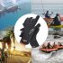 1 Pair Men Women Diving Gloves Anti skid Anti scratch Swimming Gloves For Kayak Surfing Snorkeling black M