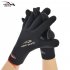 1 Pair Men Women Diving Gloves Anti skid Anti scratch Swimming Gloves For Kayak Surfing Snorkeling black M