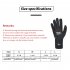 1 Pair Men Women Diving Gloves Anti skid Anti scratch Swimming Gloves For Kayak Surfing Snorkeling black M