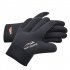 1 Pair Men Women Diving Gloves Anti skid Anti scratch Swimming Gloves For Kayak Surfing Snorkeling black M