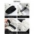 1 Pair Men Women Outdoor Ski Gloves Windproof Waterproof Non slip Touch Screen Winter Warm Gloves SK28 Light Grey