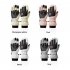 1 Pair Men Women Outdoor Ski Gloves Windproof Waterproof Non slip Touch Screen Winter Warm Gloves SK28 Light Grey