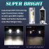 1 Pair Metal F5 Car Led Headlight Shock proof Waterproof Head lamp Bulb Modified Accessories H4